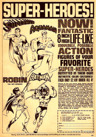 dc comic memorabilia